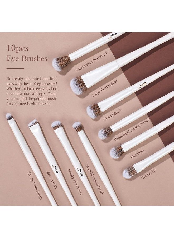 Makeup Brushes Set 14Pcs Make Up Brushes Premium Synthetic Foundation Concealer Blush Contour Powder Eye Shadow Blending Brush Pearl White T343 - pzsku/Z88FA47392E1DD95747BBZ/45/_/1692443701/e12edec9-b201-4fd2-99ee-88b4f51946c5