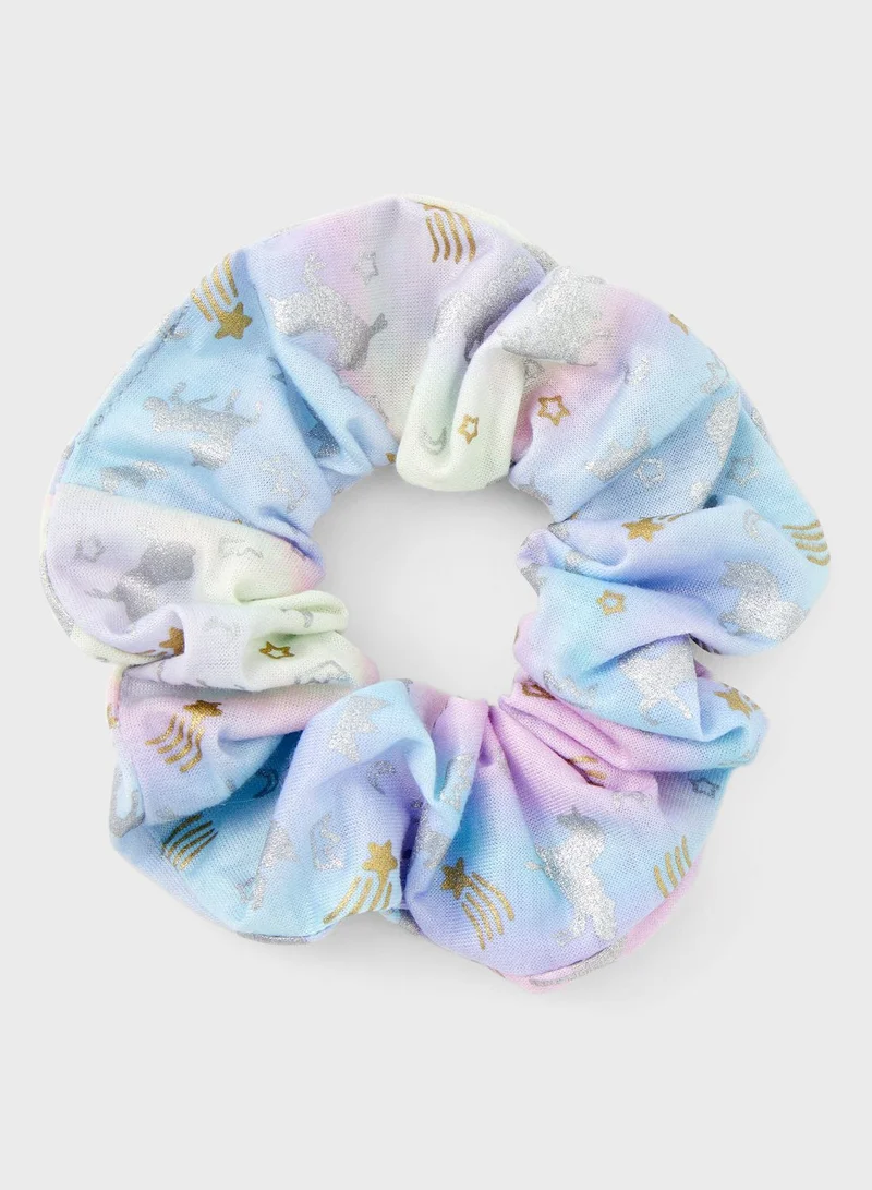 Claires Kids Unicorn Scrunchie