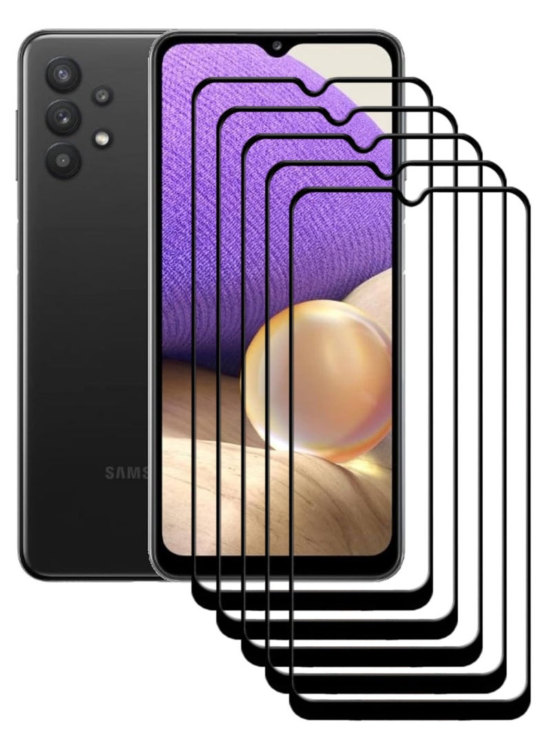 ACLIX 5 Pieces Antistatic ESD Dustproof Premium Quality High Definition Tempered Glass Screen Protector Designed For Samsung Galaxy A32 5G - Image 1