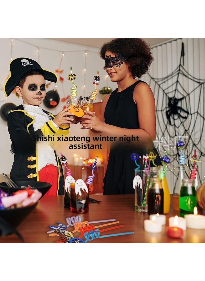 New Spiral Shape Color Straw Pirate Ship Accessories Detachable Factory Direct Cross-border For Wholesale-Color:SPR-5