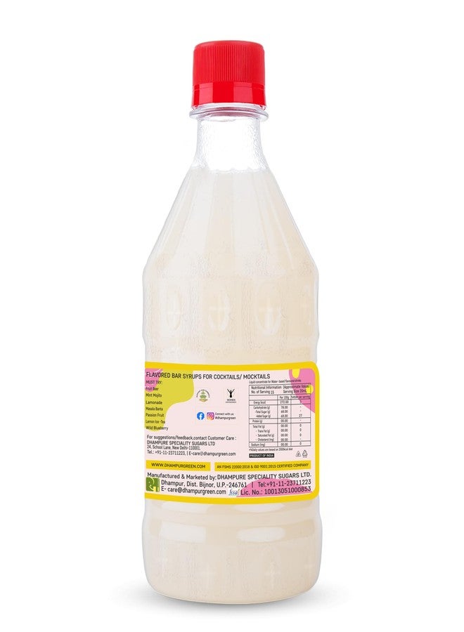 Dhampurgreen Citrus Litchi Mocktail Cocktail, Makes 10-12 Drinks Each Bottle, 300Ml Pour Add Stir & Sip Syrup Non Alcoholic Beverage - Image 4
