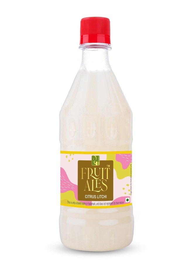 Dhampurgreen Citrus Litchi Mocktail Cocktail, Makes 10-12 Drinks Each Bottle, 300Ml Pour Add Stir & Sip Syrup Non Alcoholic Beverage - Image 2