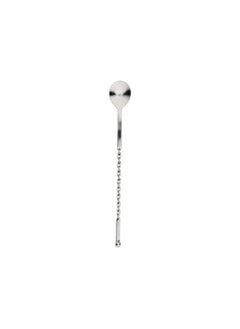 Rattleware 11-1/4-Inch Twist Spoon – Long Handle Stainless Steel Coffee Mixing Spoon for French Press, Iced Coffee, Cocktails & Layered Drinks | Durable Stirring Tool for Deep Jars, Barista Accessory & Kitchen Utensil  - Image 1