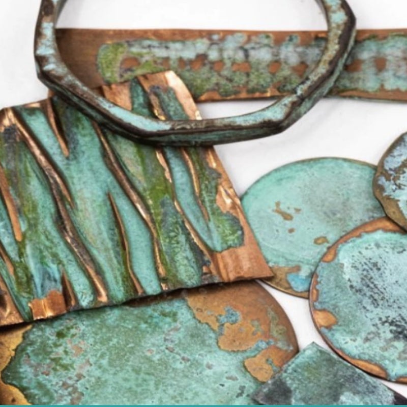 Jax Green Patina - Metal Finishing Solution - Antique Finish without Heat or Electricity - Quart - Image 3