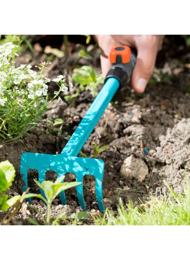 غاردينا مقبض مريح من الفولاذ عالي الجودة مشعل الزهور باللونين الأسود والأزرق 8.5 سم 08925-20 - Image 5