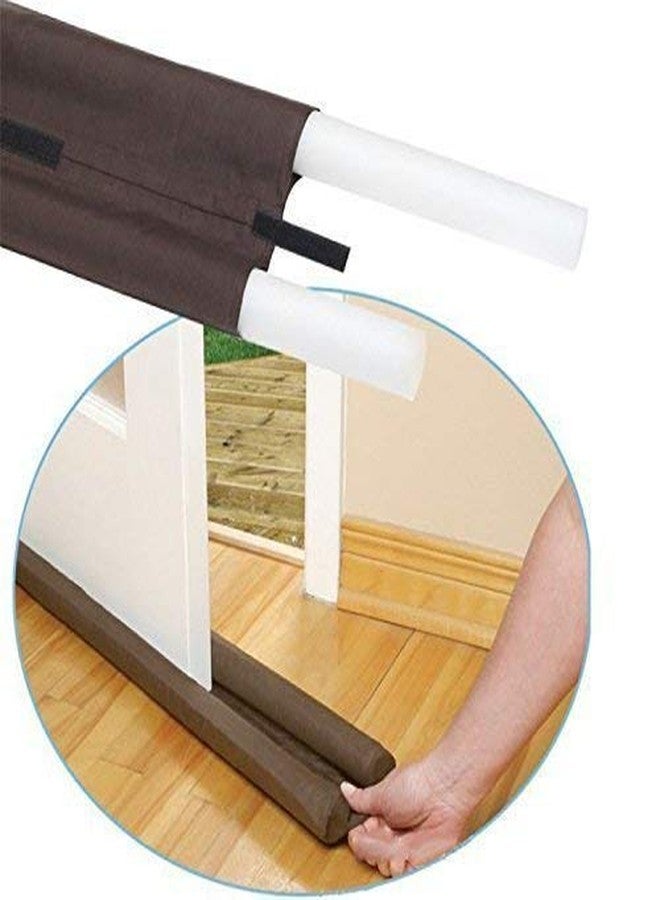 Ladila Door Draft Guard Stopper Energy Saving Protector Doorstop Home Decor Air Conditioner Split for Doors and Windows - Image 3