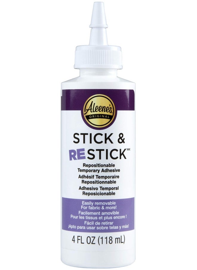 Aleene's Aleene s Stick & Restick Adhesive Carded 4oz  - Image 2