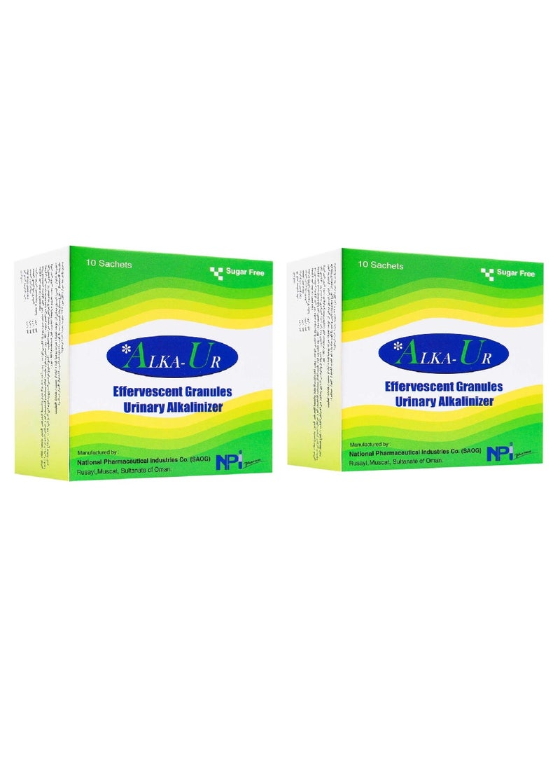 Alka Ur Sachets 4g Twin Pack (2 x 10 Sachets)