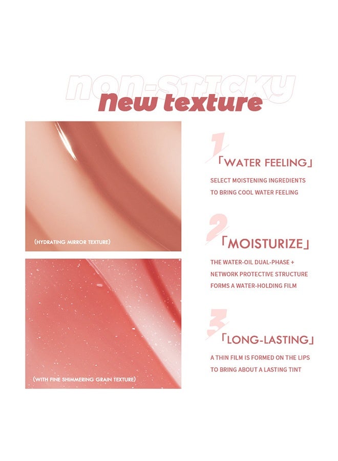 pudaier Ultra Glossy Lip Gloss, Diamond Matte Lip Oil Gloss Glitter Metallic Liquid Lipstick Glitter Shimmer Lip Glaze Shimmery Finish High Pigment Long Lasting Lip Gloss Tint Makeup 03 - Image 4