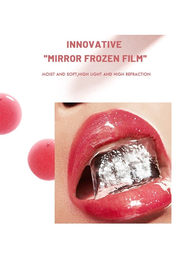 pudaier Ultra Glossy Lip Gloss, Diamond Matte Lip Oil Gloss Glitter Metallic Liquid Lipstick Glitter Shimmer Lip Glaze Shimmery Finish High Pigment Long Lasting Lip Gloss Tint Makeup 03 - Image 3