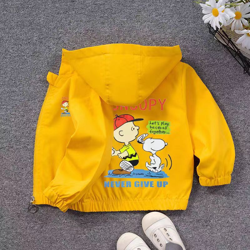 2023 Autumn New Girls' Windbreaker Jacket Baby Girls' Cardigan Casual Boys' And Girls' Hooded Jacket Jacket - Image 5