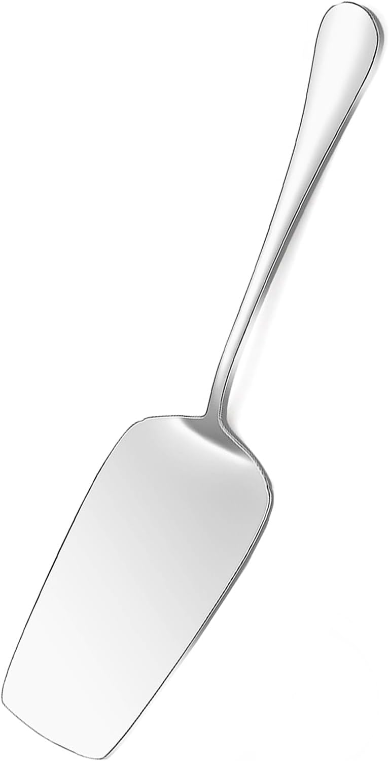 Voltology Professional Stainless Steel Lasagna Server, 11.5 inch Multi-Uses Spatula Cake Server, Pie Server Spatula, Cake & Pancakes Cutter Serving Spatulas, Ergonomic Handle, Mirror Polish & Dishwasher Safe - Image 1