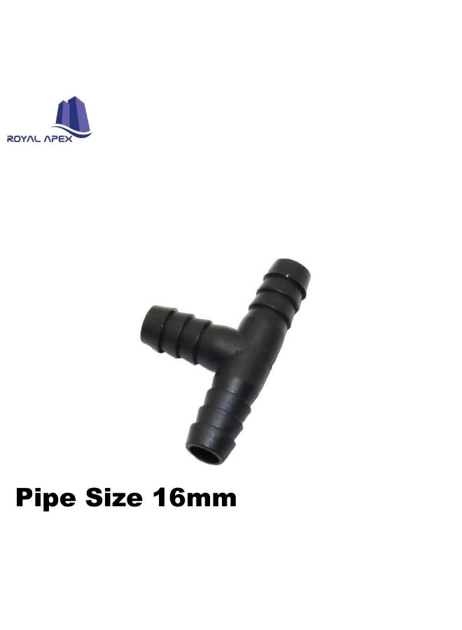 Royal Apex Irrigation Accessories | Uv-Resistant High Quality Pvc Garden Fittings | Suitable For Home Indoor And Outdoor Irrigation Supply Pack Of 10 (Tee 13-16Mm) - Image 2