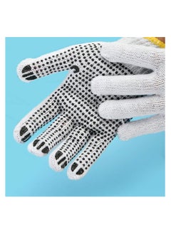 SYOSI 5 Pairs of Skidproof Gloves Anti- Scald Thermal Insulation High Temperature Resistance Baking Gloves Garden Home Decoration Gloves for Man Woman (Random Color)  - Image 2