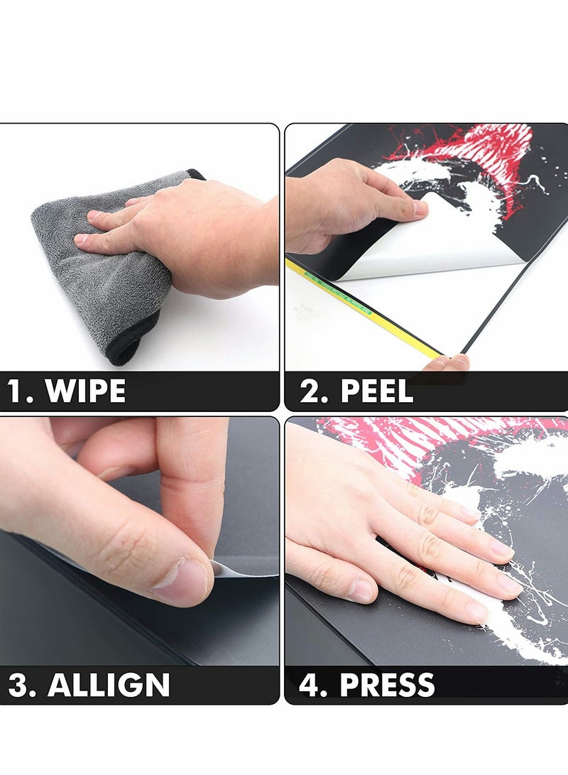 Excefore Skin for PlayStation 5 Disc Edition, Sticker for PS5 Vinyl Decal Cover for Playstation 5 Controller - Image 5