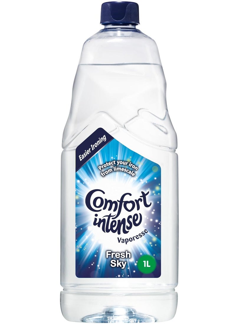 Comfort - Comfort Ironing Water Fresh Sky Intense Vaporesse Deionised Water Gives Your Laundry a Clean, Fresh and Uplifting Fragrance Prevents Limscale for Easy Ironing 1 Litre (Buy 2) - Image 1