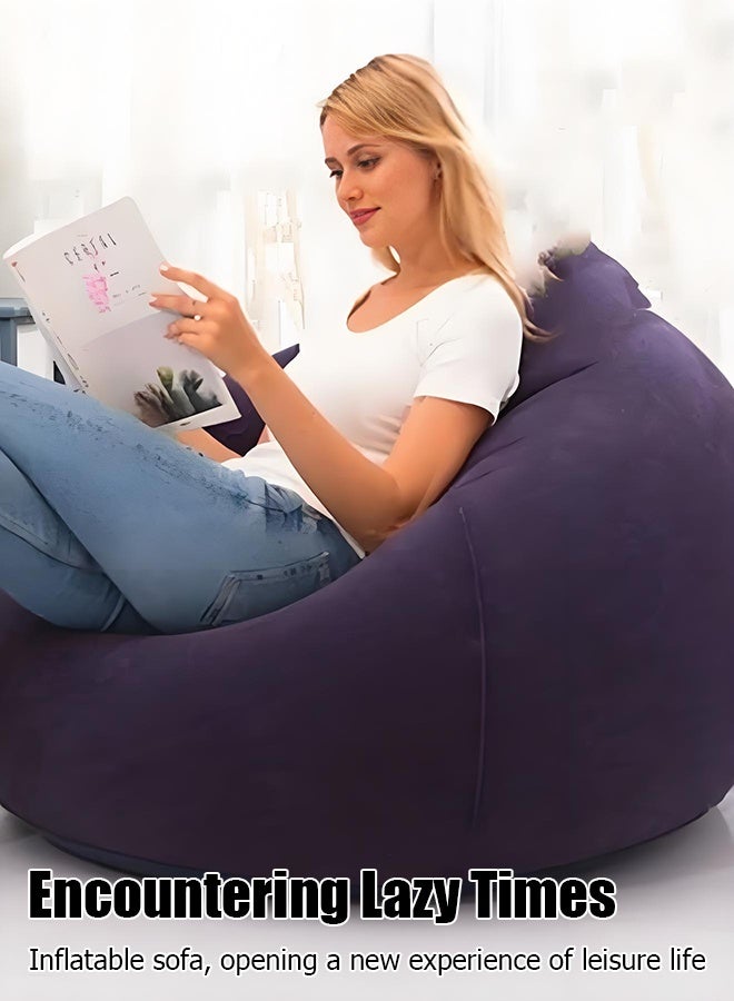 ماركة غير محددة حقيبة الأريكة الكسولة -يمكن استخدامها كمقعد أو سرير. المقعد الأمامي لغرفة النوم كرسي القراءة في غرفة المعيشة تاتامي الشرفة كرسي الأريكة  - Image 2