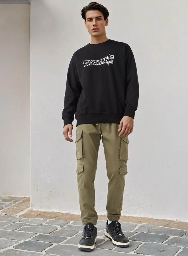 SP Characters Print Sweatshirt