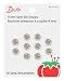 Dritz 801065 SewOn Snaps NickelPlated Brass Size 10 10Count - Image 2