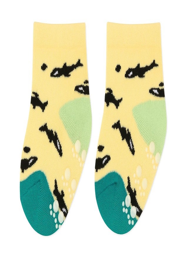 CUTEABLY Warm Baby Socks | Soft & Skin Friendly | Attractive Prints & Colours | For Baby Boy & Girl Antiskid socks (IN, Age, 6 Months, 12 Months, 6, Multicolour) - Image 4