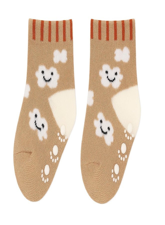 CUTEABLY Warm Baby Socks | Soft & Skin Friendly | Attractive Prints & Colours | For Baby Boy & Girl Antiskid socks (IN, Age, 6 Months, 12 Months, 6, Multicolour) - Image 5