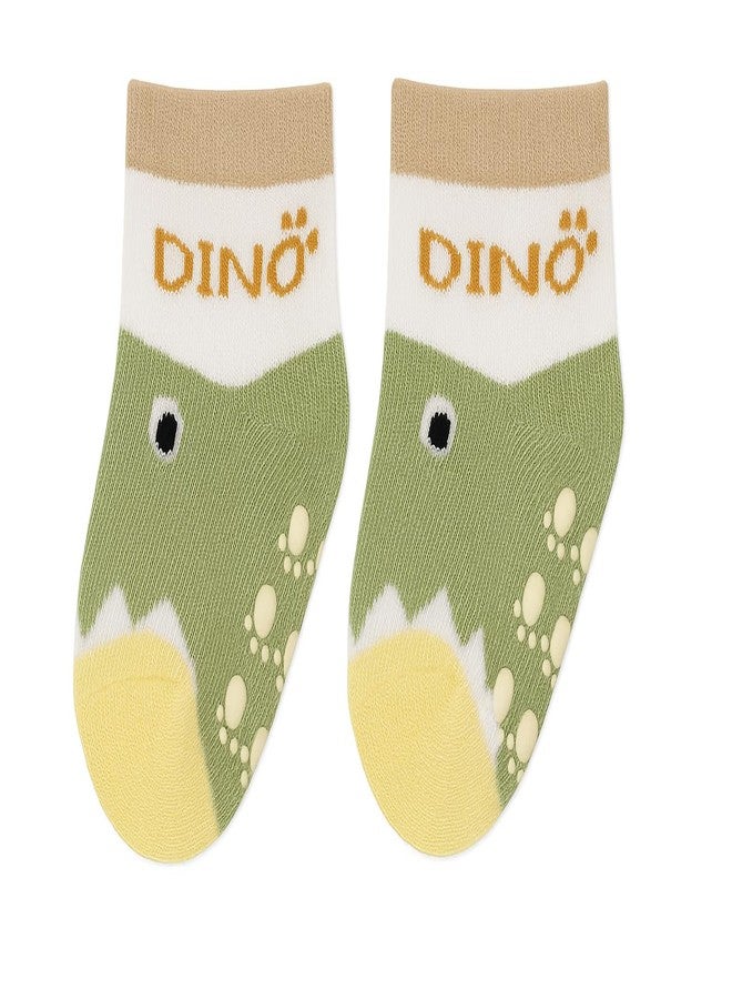 CUTEABLY Warm Baby Socks | Soft & Skin Friendly | Attractive Prints & Colours | For Baby Boy & Girl Antiskid socks (IN, Age, 6 Months, 12 Months, 6, Multicolour) - Image 3