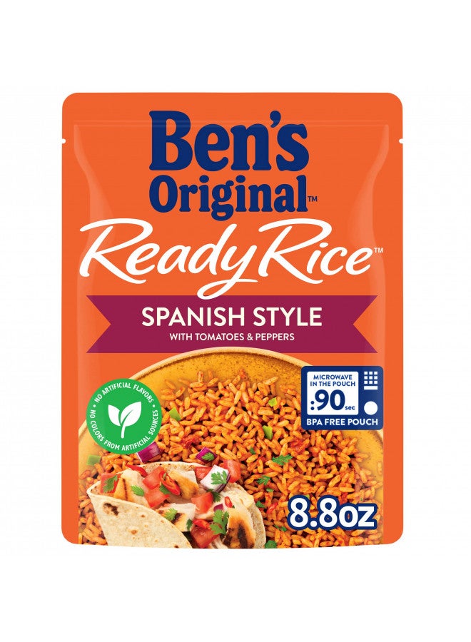 Ben's Original BEN'S ORIGINAL Ready Rice Spanish Style Flavored Rice, Easy Dinner Side, 8.8 oz Pouch  - Image 1