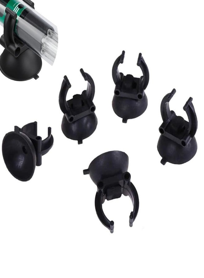 SANSEFERO Premier Plants Aquarium Heater,Light Suction Cup Portable Plastic Sucker Cup Clamps And Motor Airline Tube Clip For Aquarium Fish Tank(Pack Of 5) - Image 1