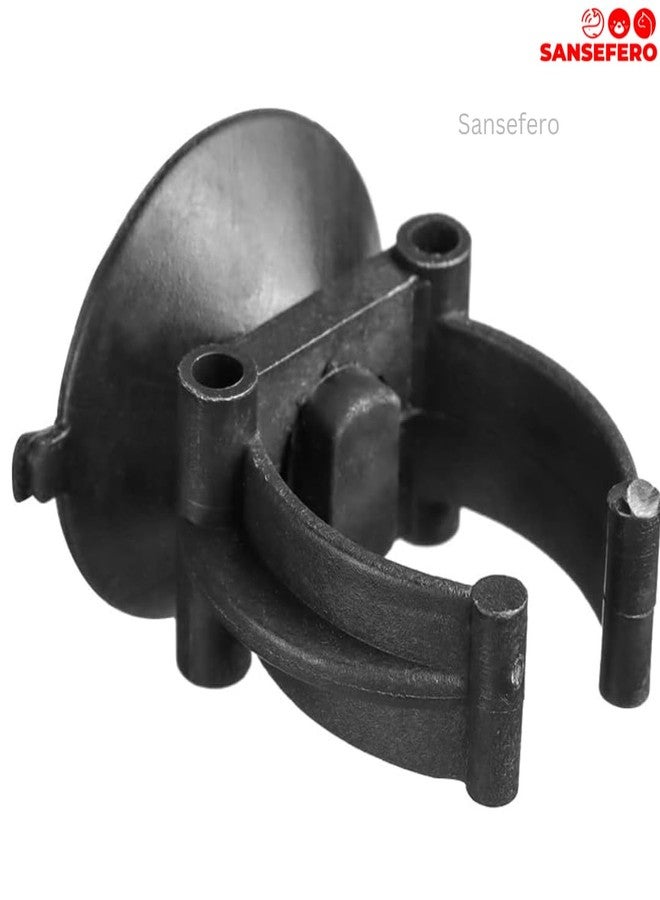 SANSEFERO Premier Plants Aquarium Heater,Light Suction Cup Portable Plastic Sucker Cup Clamps And Motor Airline Tube Clip For Aquarium Fish Tank(Pack Of 5) - Image 3