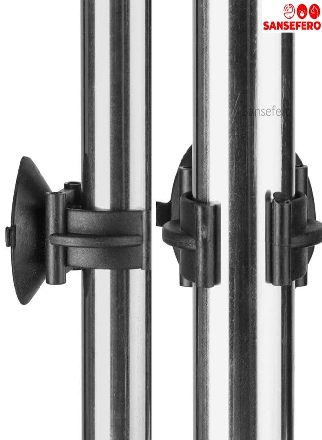 SANSEFERO Premier Plants Aquarium Heater,Light Suction Cup Portable Plastic Sucker Cup Clamps And Motor Airline Tube Clip For Aquarium Fish Tank(Pack Of 5) - Image 4