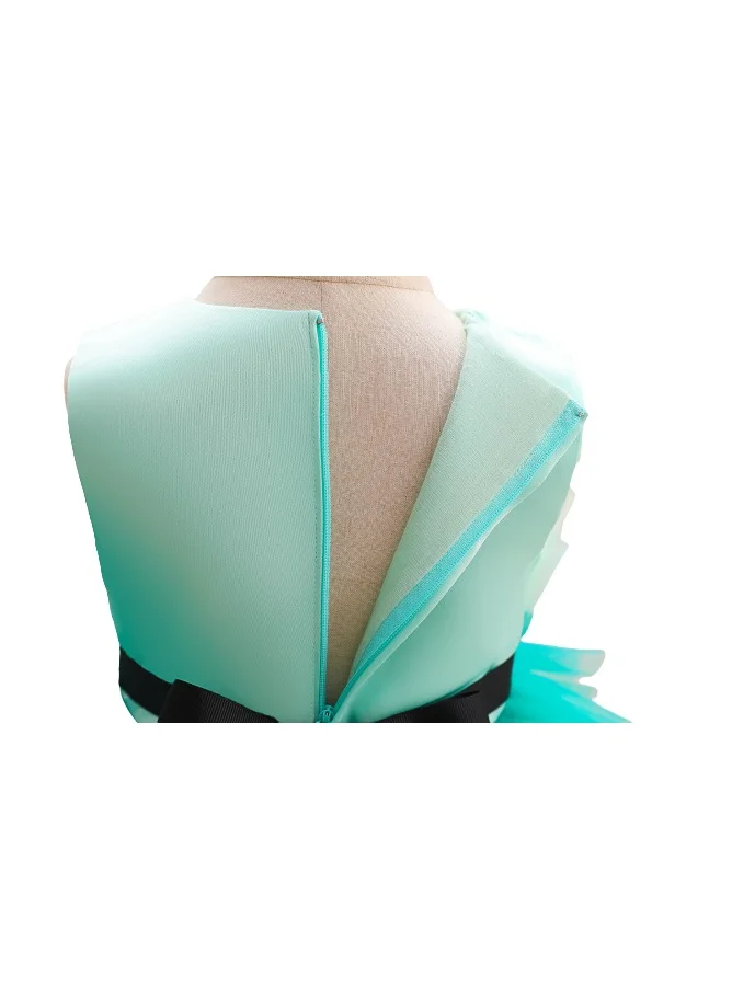 D'Daniela Tiered Tulle Dress