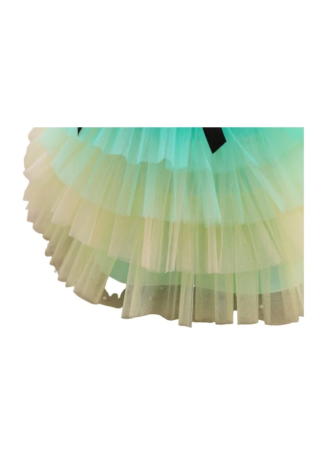 D'Daniela Tiered Tulle Dress