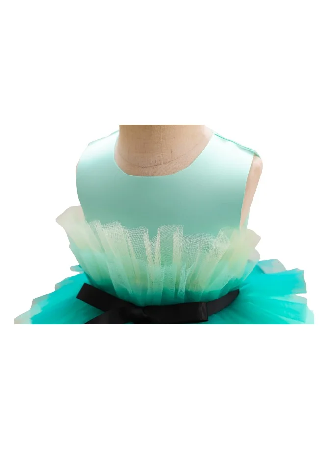 D'Daniela Tiered Tulle Dress