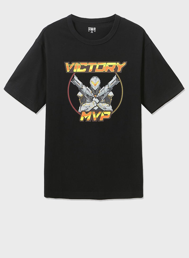SEMIR Crew Neck Short Sleeve T-Shirt 