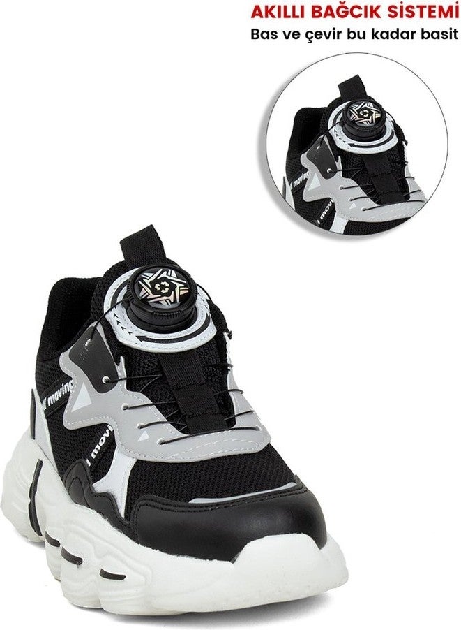 Cool Rex Flt Black Boys Sneakers  - Image 2