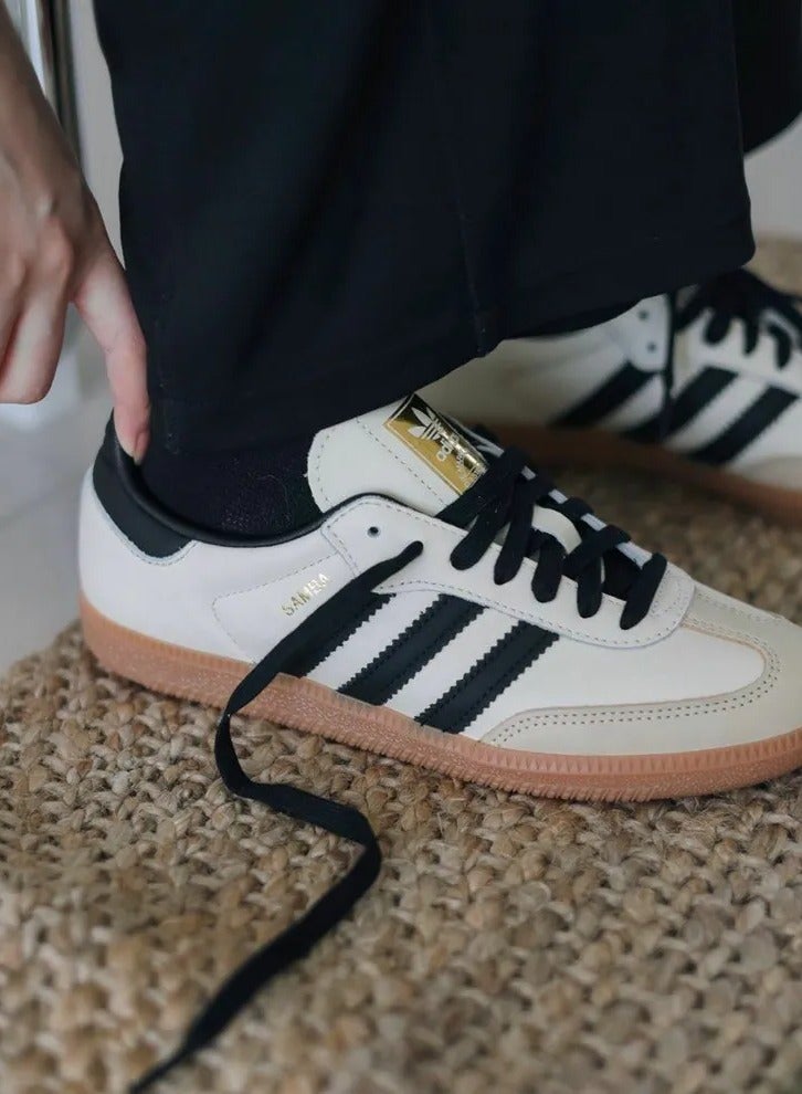 Adidas Unisex Street Style Adidas Samba OG Shoes Cream White Sand Strata  - Image 3