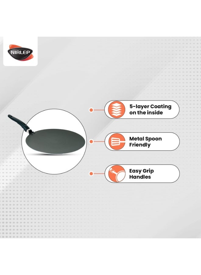 NIRLEP Nonstick Concave Tawa - Image 5