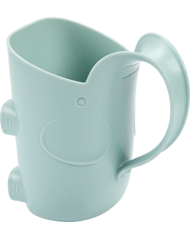 Simple Joys by Carter's Bath Rinse Cup, Blue Elephant, One Size - Image 1