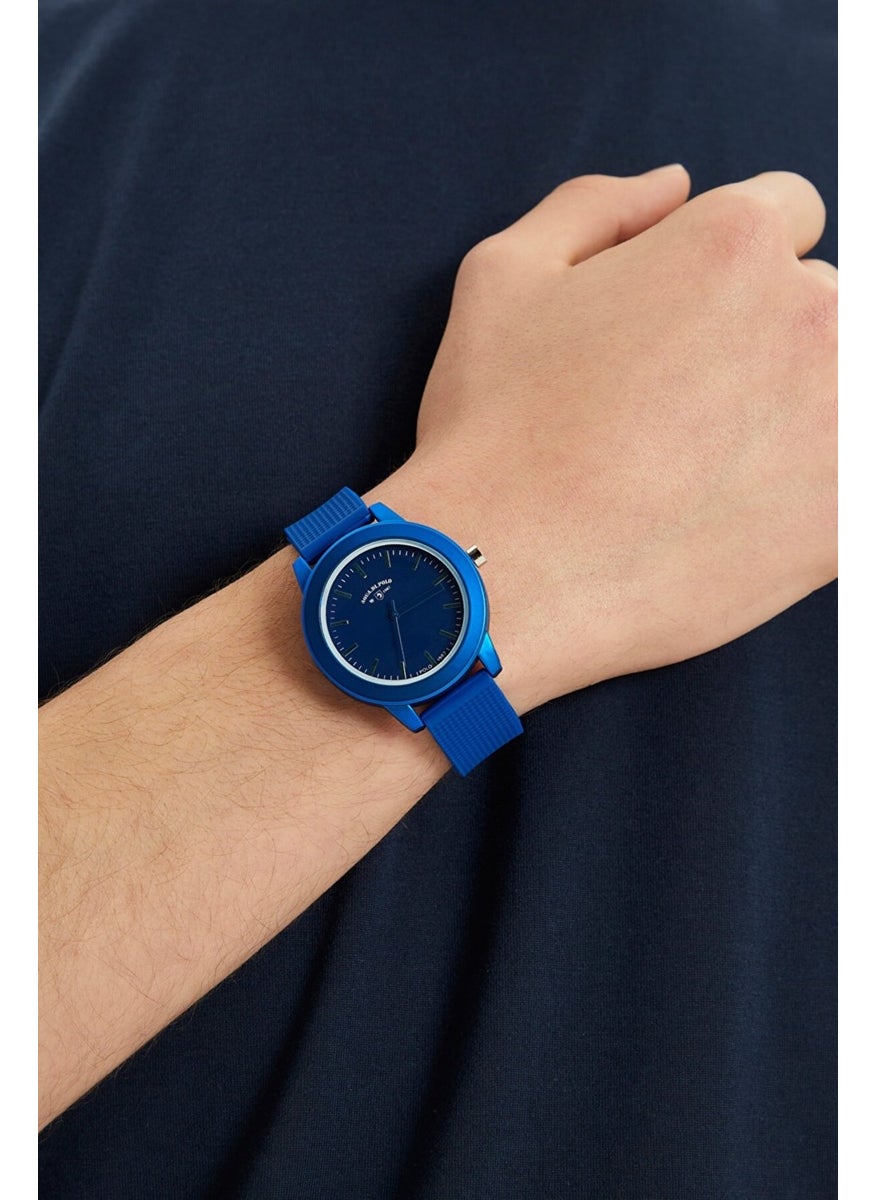 Aqua Di Polo 1987 Aqua di Polo Women's Navy Blue Analog Wristwatch with Silicone Strap A9652  - Image 3