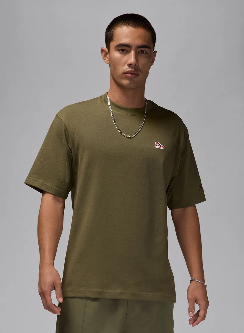 جوردن M J BRAND SNKR PTCH SS CREW