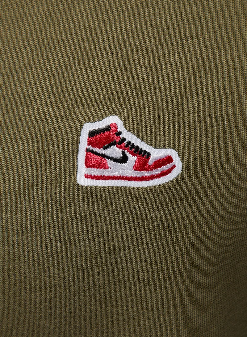 Jordan M J BRAND SNKR PTCH SS CREW