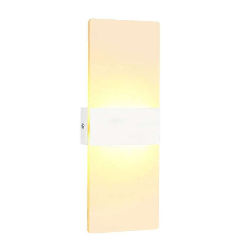 L-ED Wall Lamp Rectangle AC85-265V Bedside Corridor Wall Lamp Home Decorative Aluminum Light Fixture - Image 1
