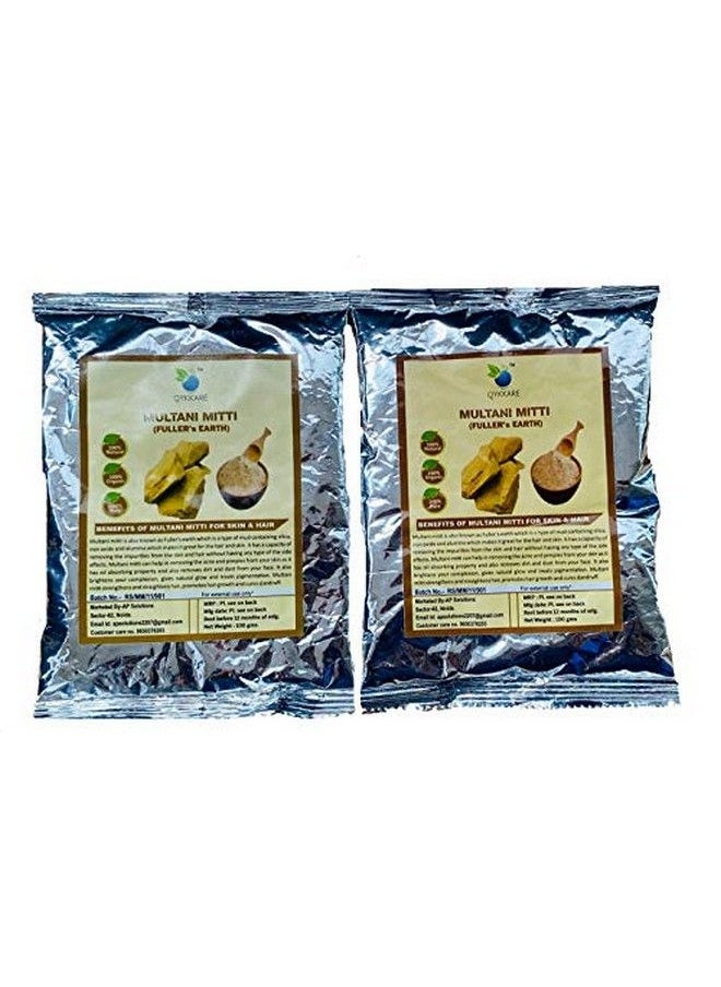 QYKKARE Multani Mitti For Face Pack (100Gm X 2 = 200 Gm)  - Image 1