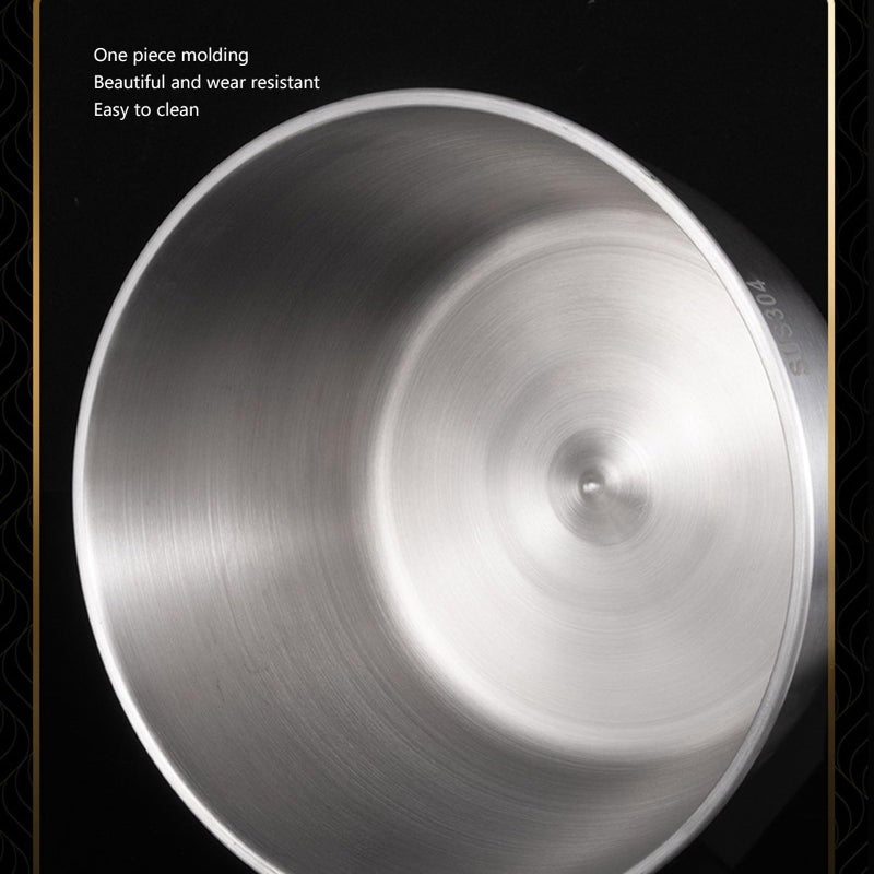 Stainless Steel Salad Spinner Large Capacity Manual Vegetable Dryer and Fruit Washer - Image 4