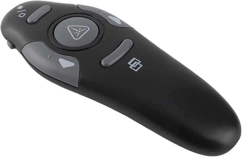 Yosoo Wireless Presentation Clicker Red Pointer Page Turn 2.4G Plug Play Computer Projector - Image 1