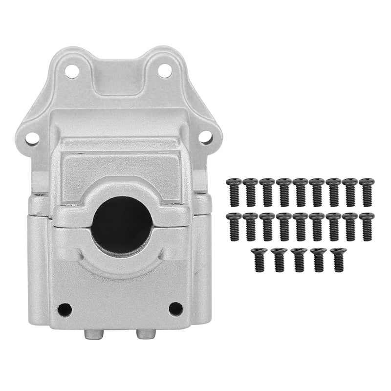 Gearbox Upper Lower Cover Shell Fit for WLtoys 144001 Remote Control Car ModelSilver - Image 1