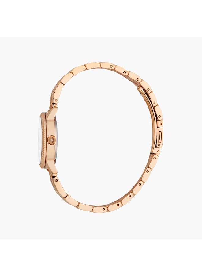 جاست كافالي جاست كافاللي JC1L258M0255 وردي ذهبي متألق - ساعة أنيقة للنساء - Image 2