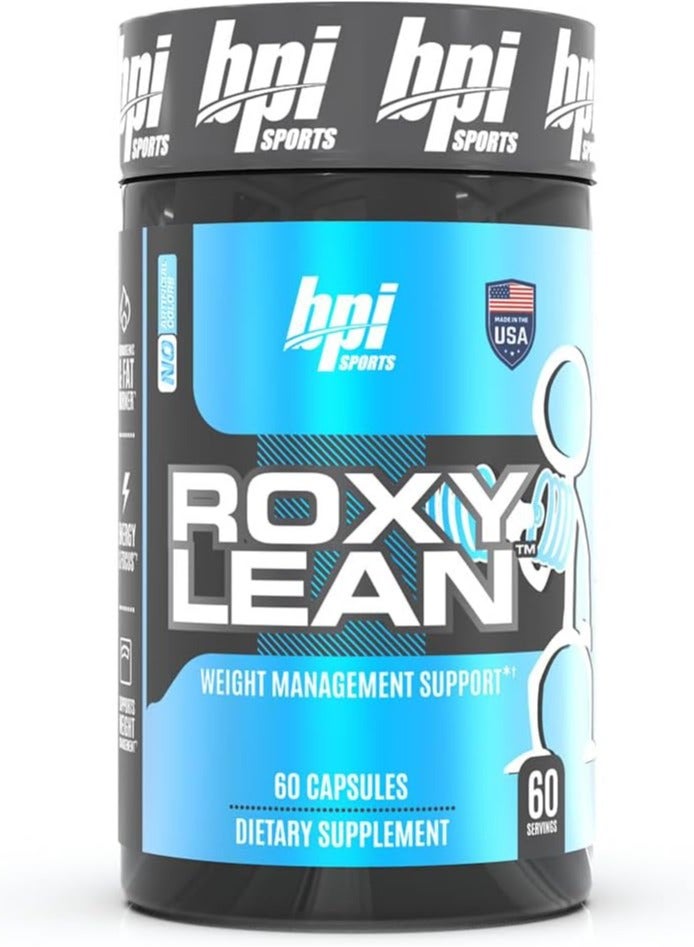 BPI Sports RoxyLean Thermogenic Fat Burner – Energy, Focus & Weight Management – 60 Capsules - Image 1