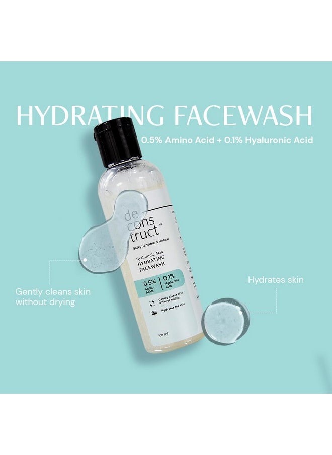 Deconstruct Daily Hydrating Duo - Hydrating Face Wash + Hydrating Face Moisturiser | Face Wash And Moisturizer Duo | Dry And Damaged Skin|  - Image 5