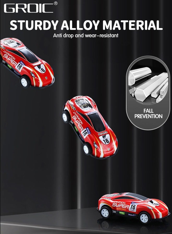 GROIC 30 Pack Pull Back Toy Cars with Storage Box, Back to Force Toy Cars, Alloy Cast Mini Die-Cast Race Cars Vehicles Bulk, Party Favor Cars Toys, Best Gifts for Toddlers - Image 5